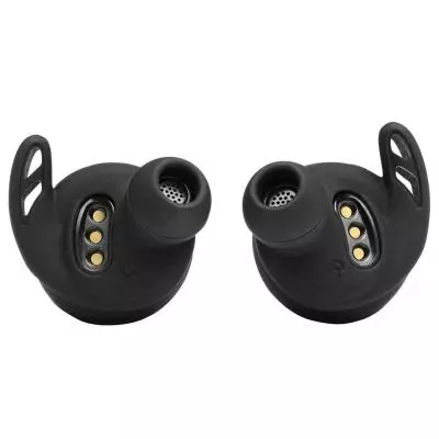 Наушники JBL UA True Wireless Flash X Black (UAJBLFLASHXBLK) - 1