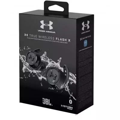Наушники JBL UA True Wireless Flash X Black (UAJBLFLASHXBLK) - 7