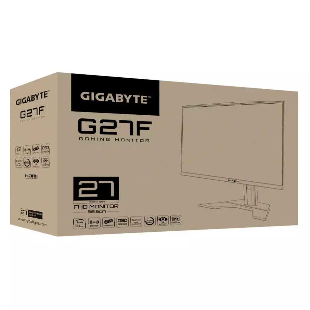 Монитор GIGABYTE G27F-EK - 7