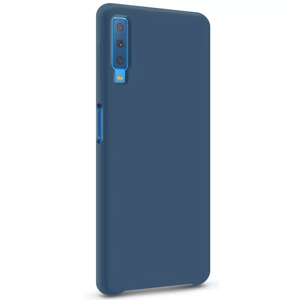 Чехол для моб. телефона MakeFuture Silicone Case Samsung A7 2018 (A750) Blue (MCS-SA750BL) - 2