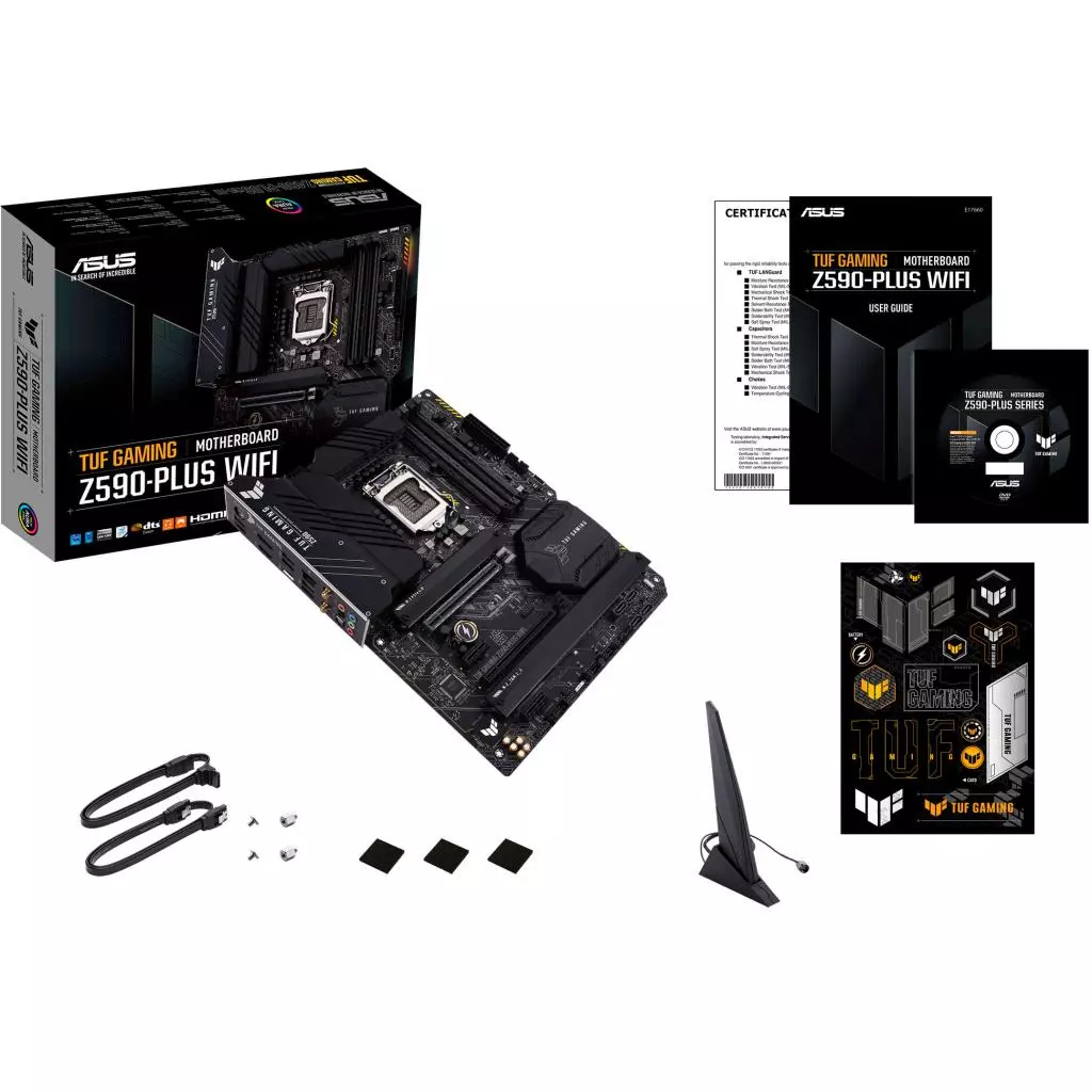Материнская плата ASUS TUF GAMING Z590-PLUS WIFI - 6 Материнская плата ASUS TUF GAMING Z590-PLUS WIFI - 6