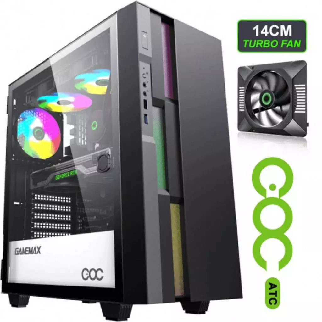 Корпус Gamemax BrufenC3 BG - 6 Корпус Gamemax BrufenC3 BG - 6