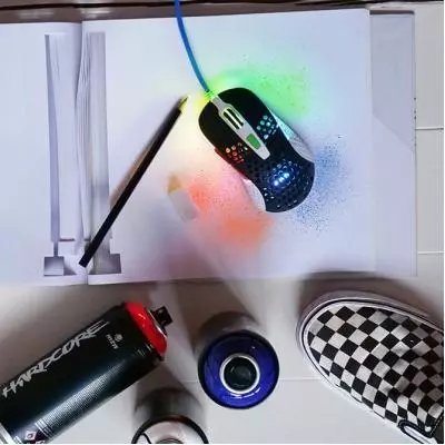 Мышка Xtrfy M4 RGB Limited Street Edition (XG-M4-RGB-STREET) - 9 Мышка Xtrfy M4 RGB Limited Street Edition (XG-M4-RGB-STREET) - 9