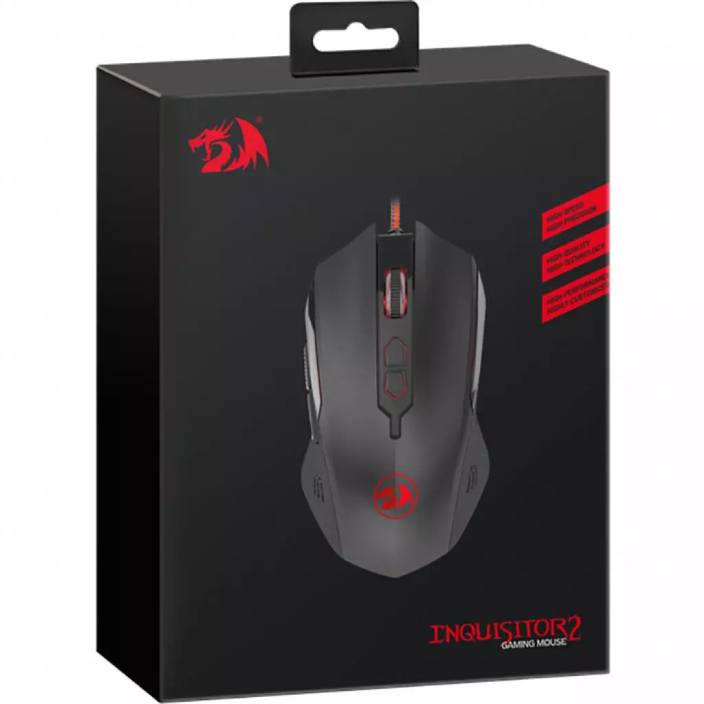 Мышка Redragon Inquisitor 2 USB Black (77775) - 5 Мышка Redragon Inquisitor 2 USB Black (77775) - 5