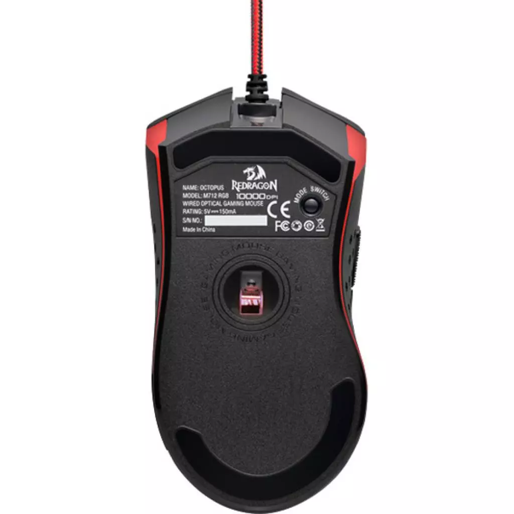 Мышка Redragon Octopus RGB USB Black (78279) - 5 Мышка Redragon Octopus RGB USB Black (78279) - 5