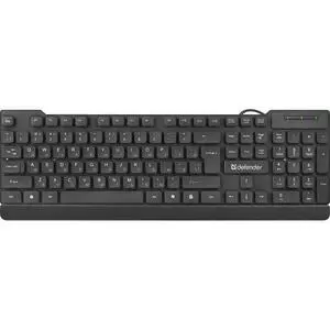 Клавиатура Defender Element HB-190 USB RU Black (45191)