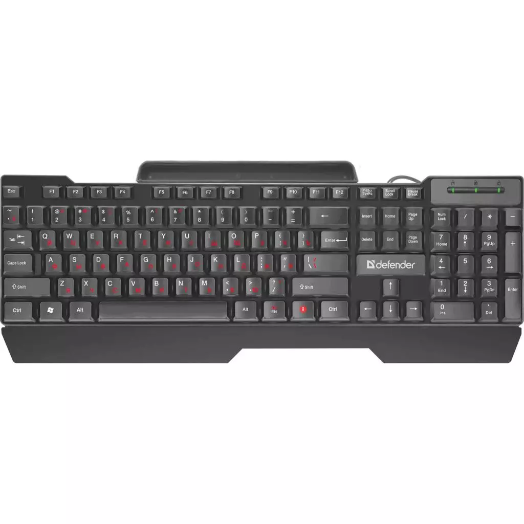 Клавиатура Defender Search HB-790 USB RU Black (45790)