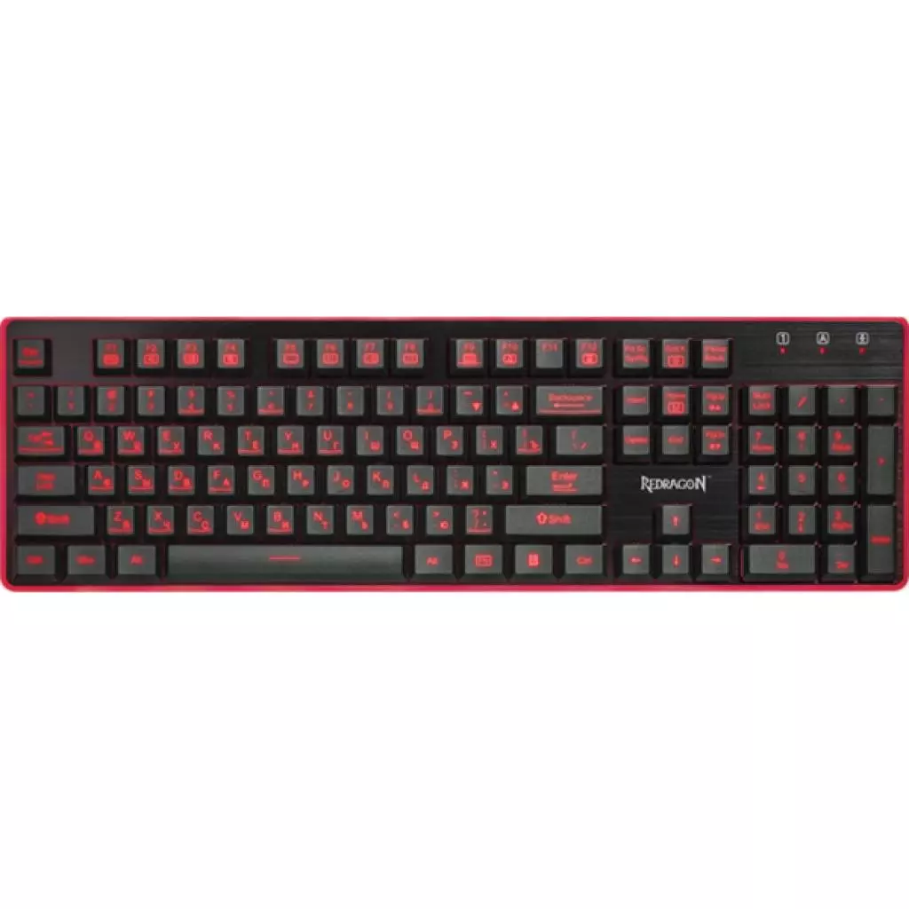 Клавиатура Redragon Dyaus USB UKR Black (77625)