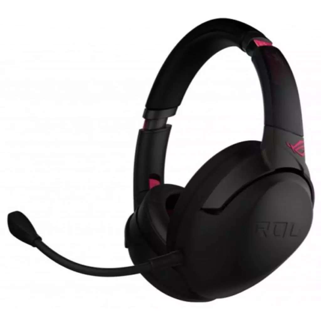 Наушники ASUS ROG Strix Go 2.4 Electro Punk WL/3.5mm/USB Black (90YH02P1-B3UA00) - 1
