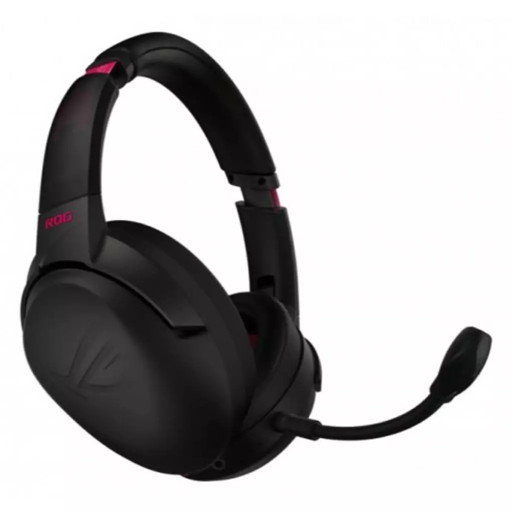 Наушники ASUS ROG Strix Go 2.4 Electro Punk WL/3.5mm/USB Black (90YH02P1-B3UA00) - 2