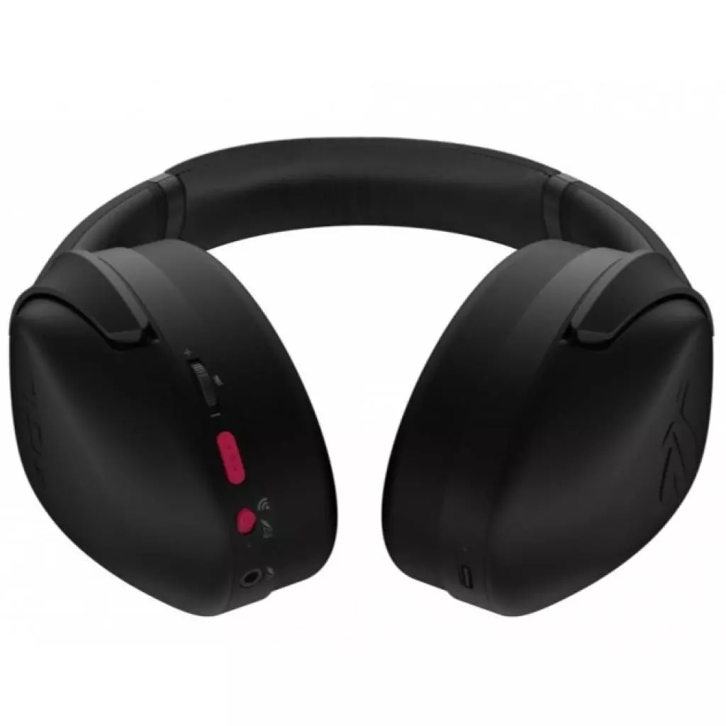 Наушники ASUS ROG Strix Go 2.4 Electro Punk WL/3.5mm/USB Black (90YH02P1-B3UA00) - 3