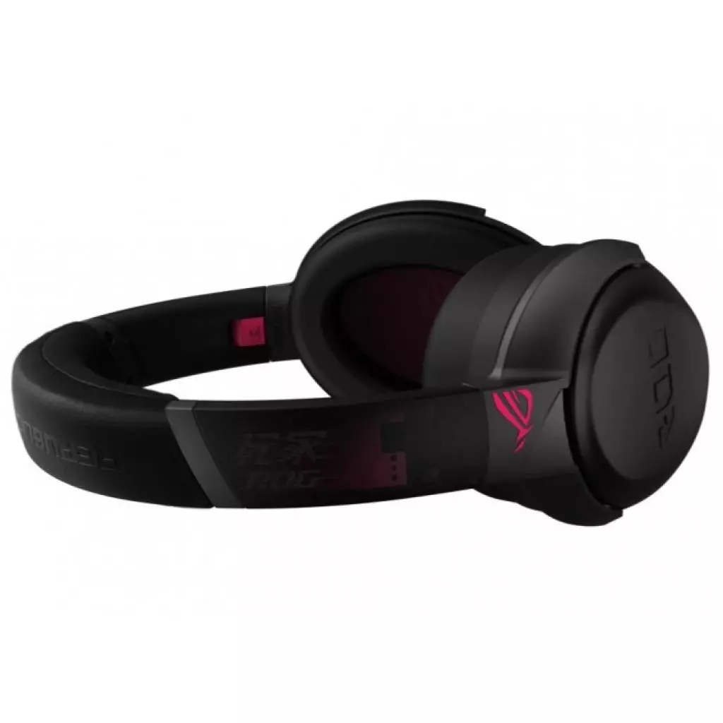 Наушники ASUS ROG Strix Go 2.4 Electro Punk WL/3.5mm/USB Black (90YH02P1-B3UA00) - 4