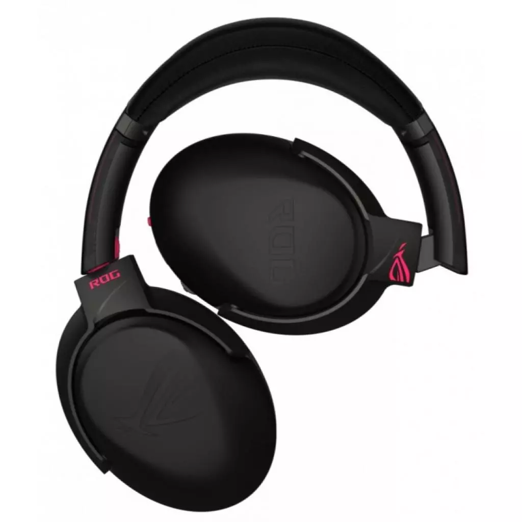 Наушники ASUS ROG Strix Go 2.4 Electro Punk WL/3.5mm/USB Black (90YH02P1-B3UA00) - 5