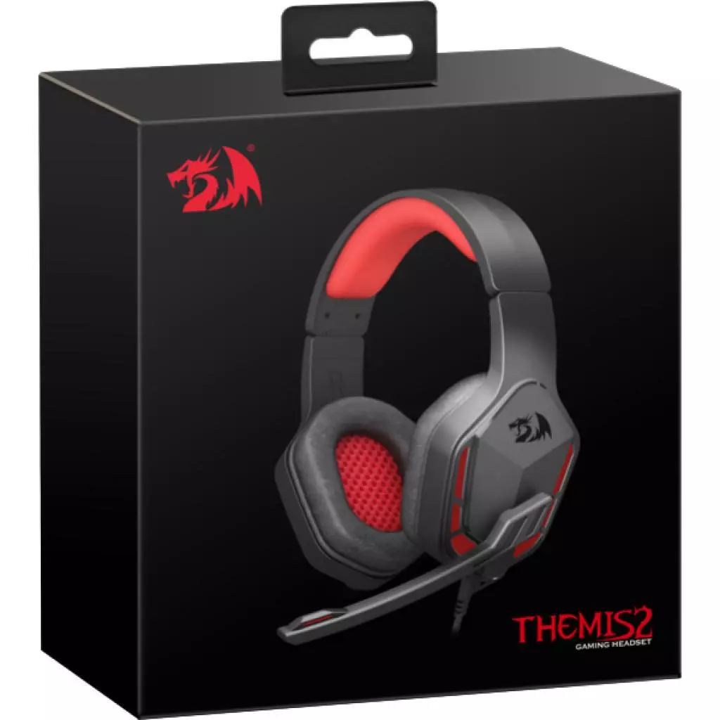 Наушники Redragon Themis 2 Black-Red (77802) - 5 Наушники Redragon Themis 2 Black-Red (77802) - 5