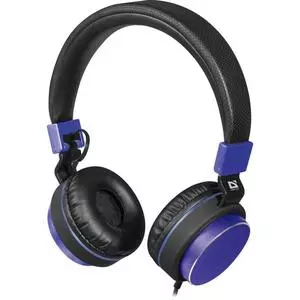 Наушники Defender Accord 165 Black-Blue (63166)