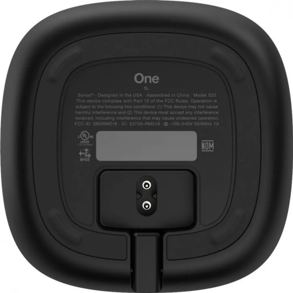 Акустическая система Sonos One SL Black (ONESLEU1BLK) - 4 Акустическая система Sonos One SL Black (ONESLEU1BLK) - 4