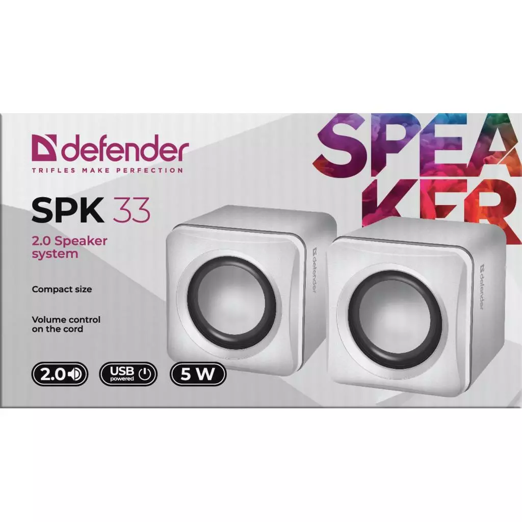 Акустическая система Defender SPK 33 White (65631) - 2 Акустическая система Defender SPK 33 White (65631) - 2