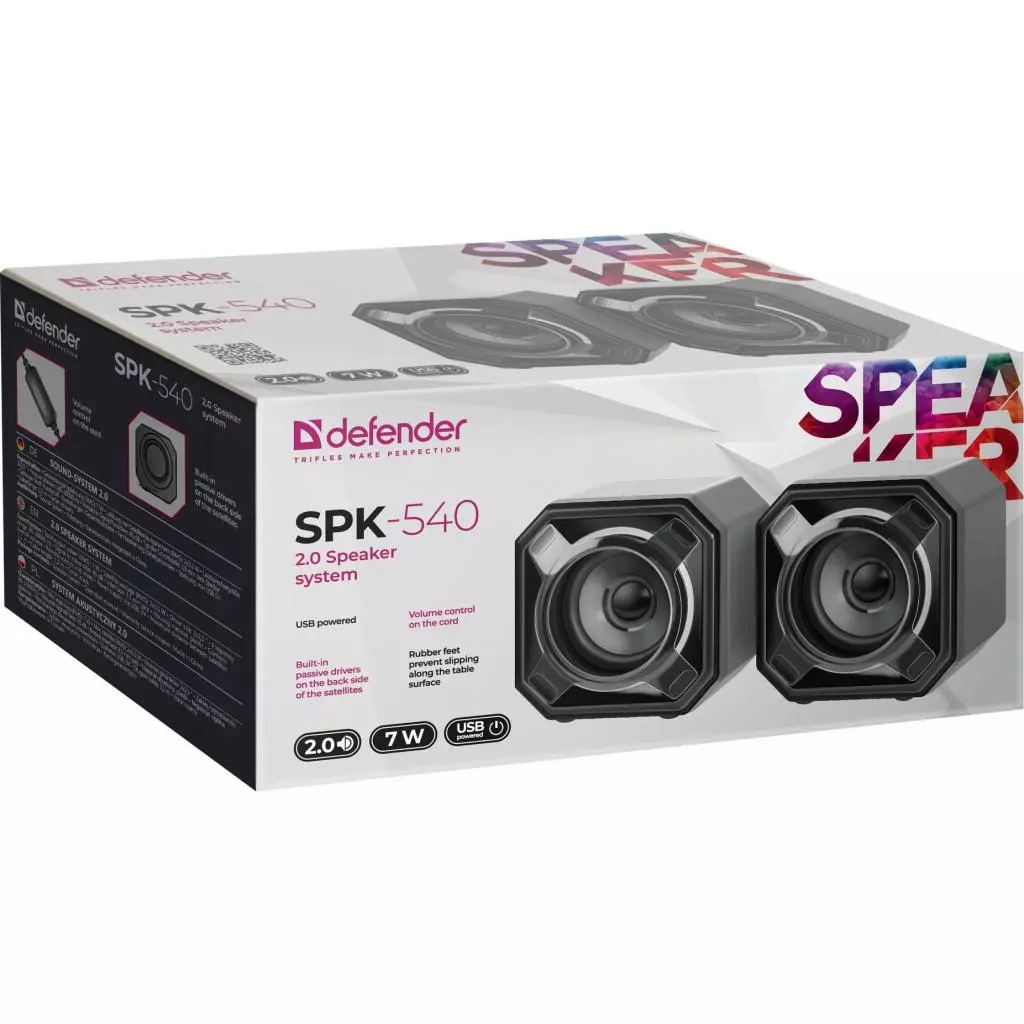 Акустическая система Defender SPK-540 Black (65541) - 4 Акустическая система Defender SPK-540 Black (65541) - 4