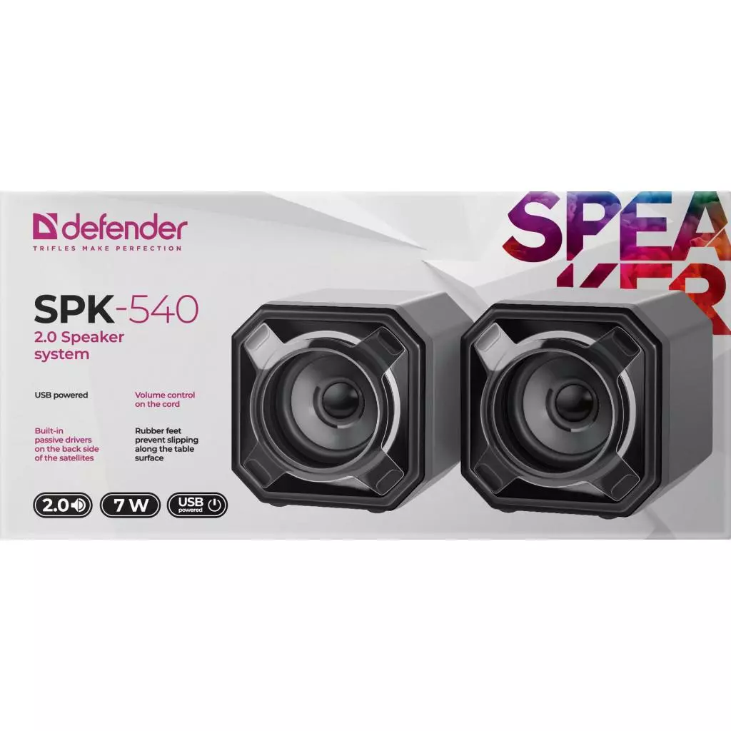 Акустическая система Defender SPK-540 Black (65541) - 5 Акустическая система Defender SPK-540 Black (65541) - 5