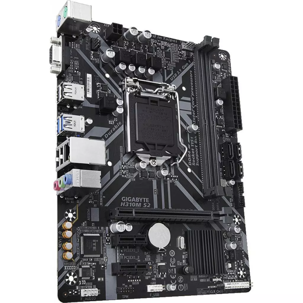 Материнская плата GIGABYTE H310M S2 - 2 Материнская плата GIGABYTE H310M S2 - 2
