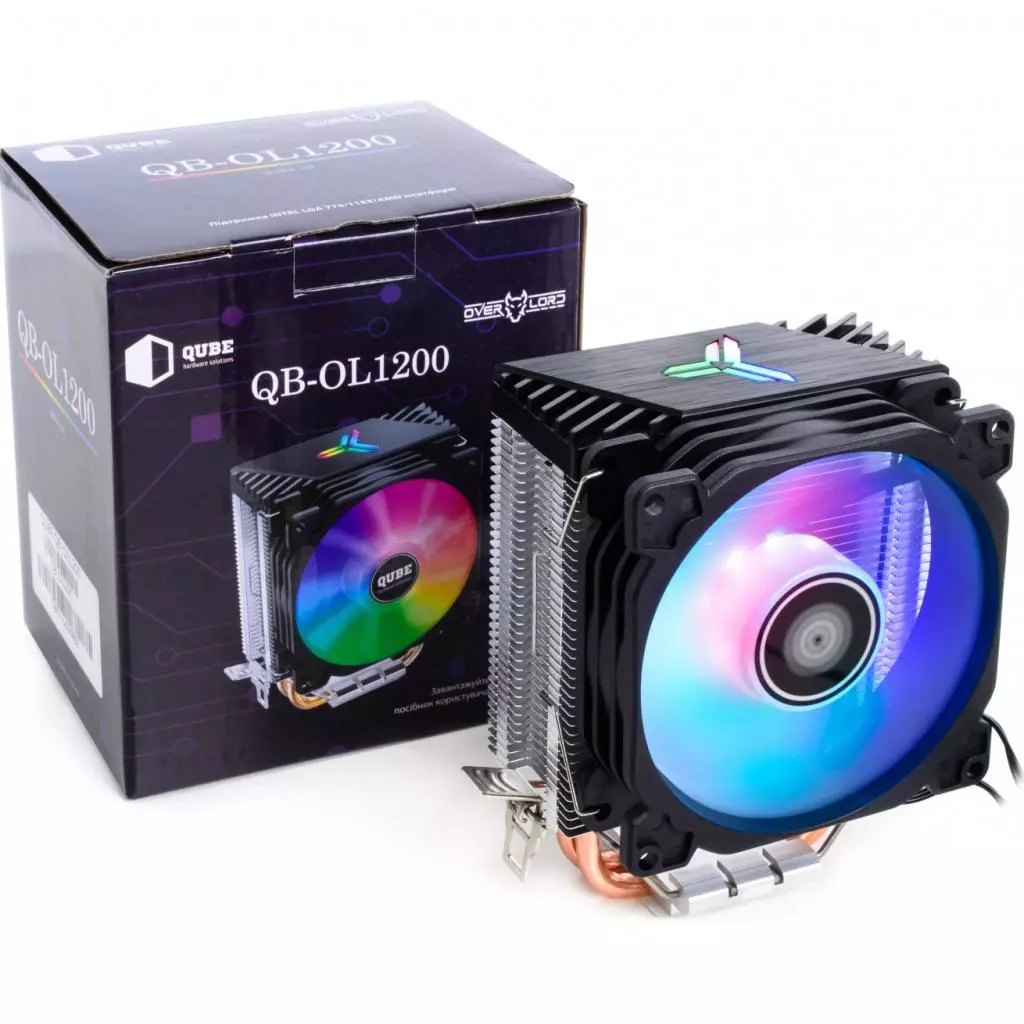 Кулер для процессора Qube QB-OL1200 - 1 Кулер для процессора Qube QB-OL1200 - 1