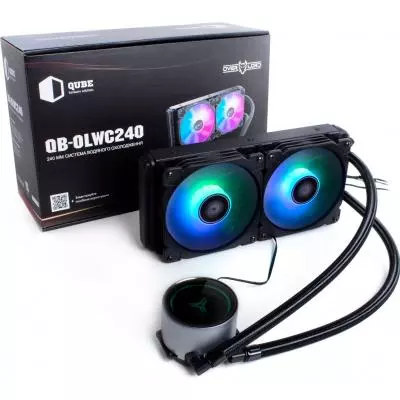 Система водного охлаждения Qube QB-OLWC240C - 1 Система водного охлаждения Qube QB-OLWC240C - 1