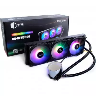 Система водного охлаждения Qube QB-OLWC360ARGB - 1 Система водного охлаждения Qube QB-OLWC360ARGB - 1