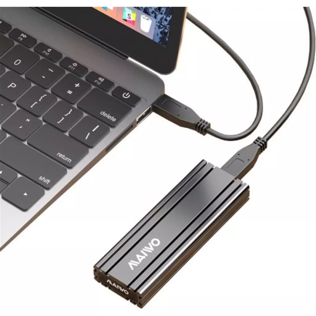 Карман внешний Maiwo M.2 SSD NVMe (PCIe) USB3.1 GEN2 Type-C (K1686P) - 6 Карман внешний Maiwo M.2 SSD NVMe (PCIe) USB3.1 GEN2 Type-C (K1686P) - 6