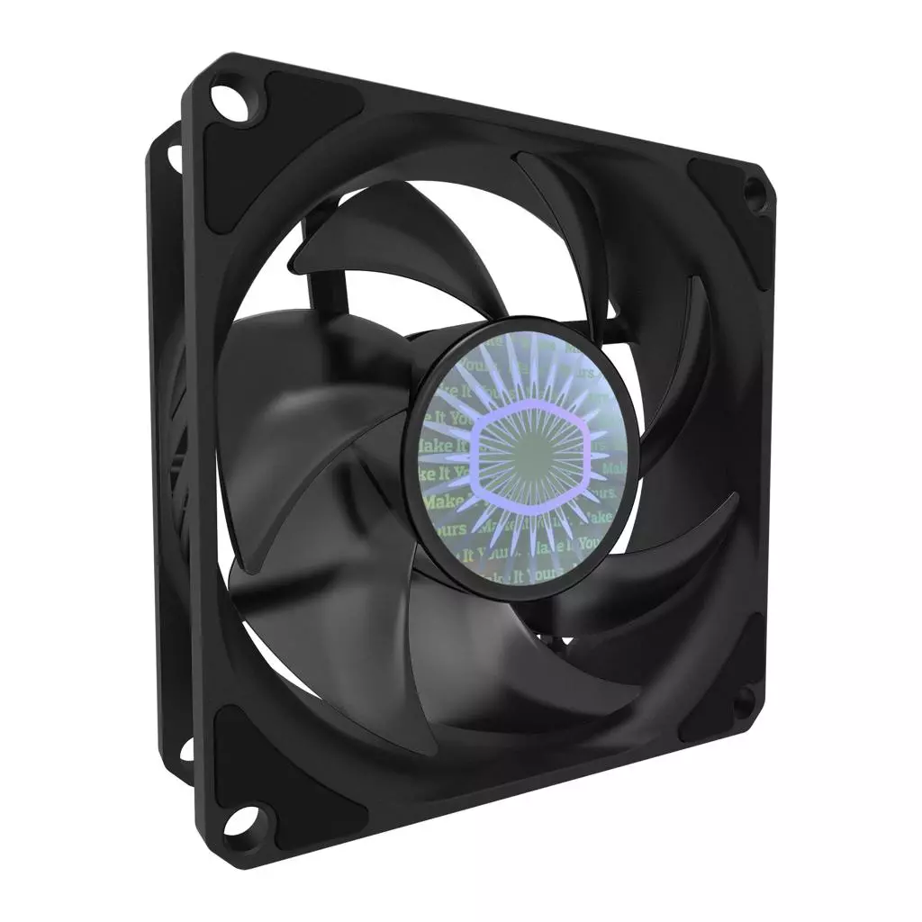Кулер для корпуса CoolerMaster SickleFlow 80 Black (MFX-B8NN-25NPK-R1) - 2 Кулер для корпуса CoolerMaster SickleFlow 80 Black (MFX-B8NN-25NPK-R1) - 2