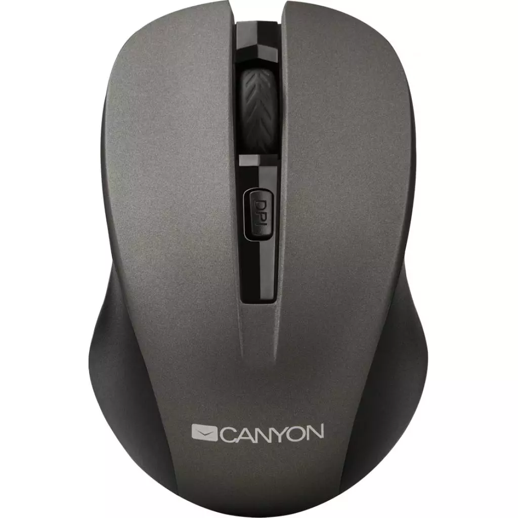 Мышка Canyon MW-1 Wireless Gray (CNE-CMSW1G)