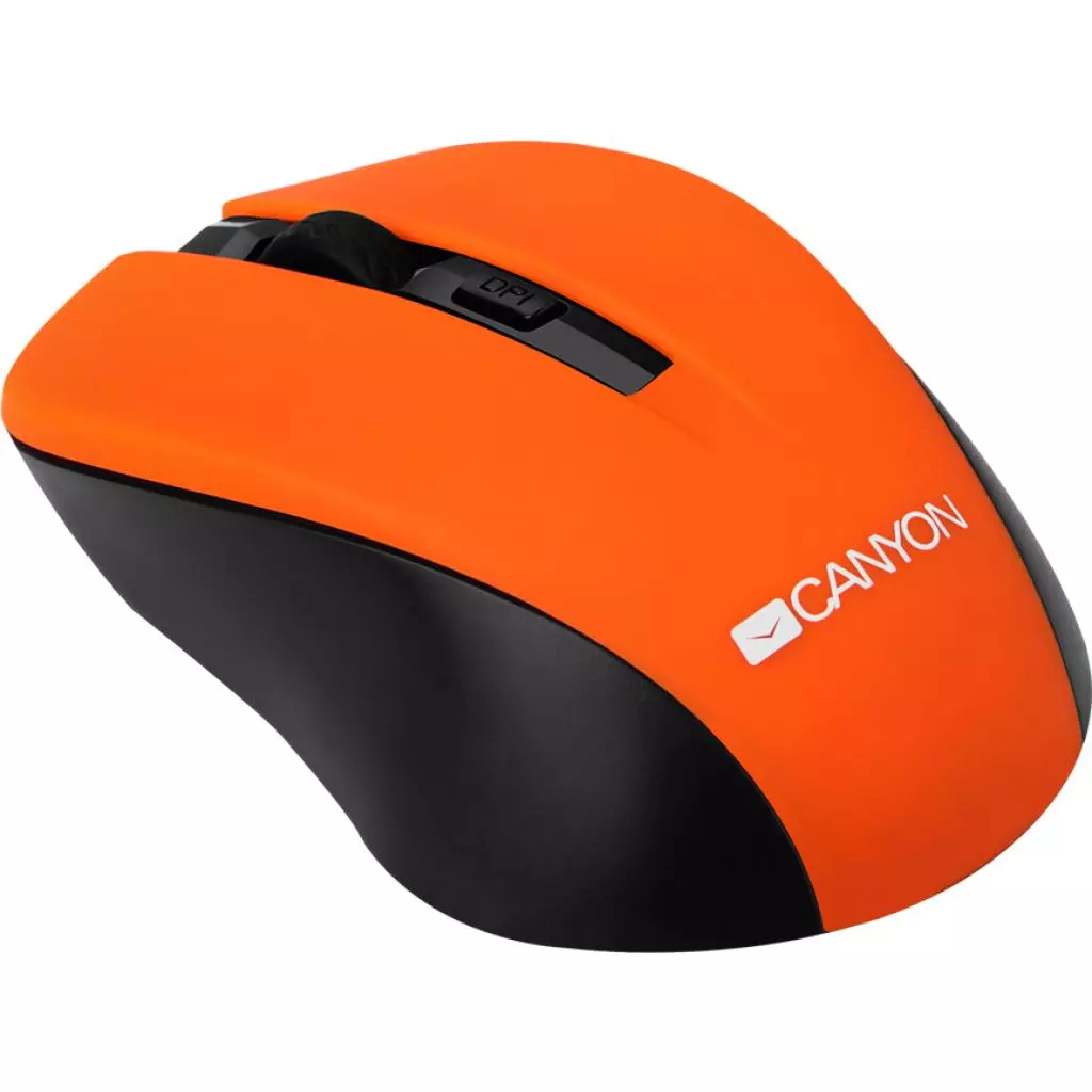 Мышка Canyon MW-1 Wireless Orange (CNE-CMSW1O) - 1 Мышка Canyon MW-1 Wireless Orange (CNE-CMSW1O) - 1