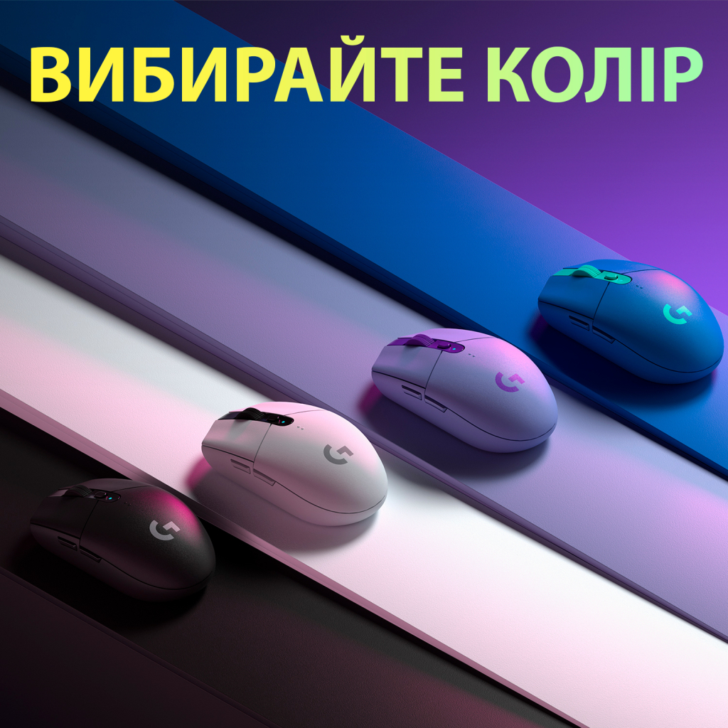 Мышка Logitech G305 Lightspeed Blue (910-006014) - 8 Мышка Logitech G305 Lightspeed Blue (910-006014) - 8