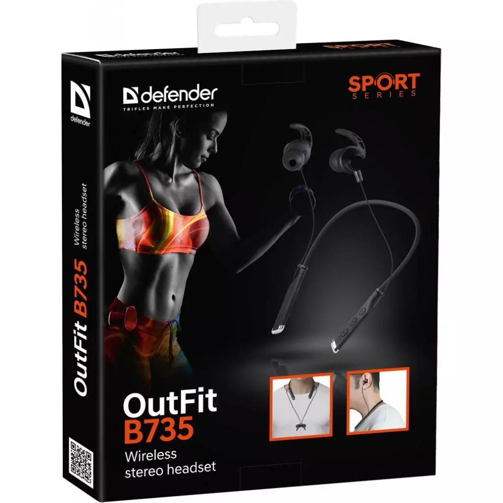 Наушники Defender OutFit B735 Black (63735) - 6 Наушники Defender OutFit B735 Black (63735) - 6