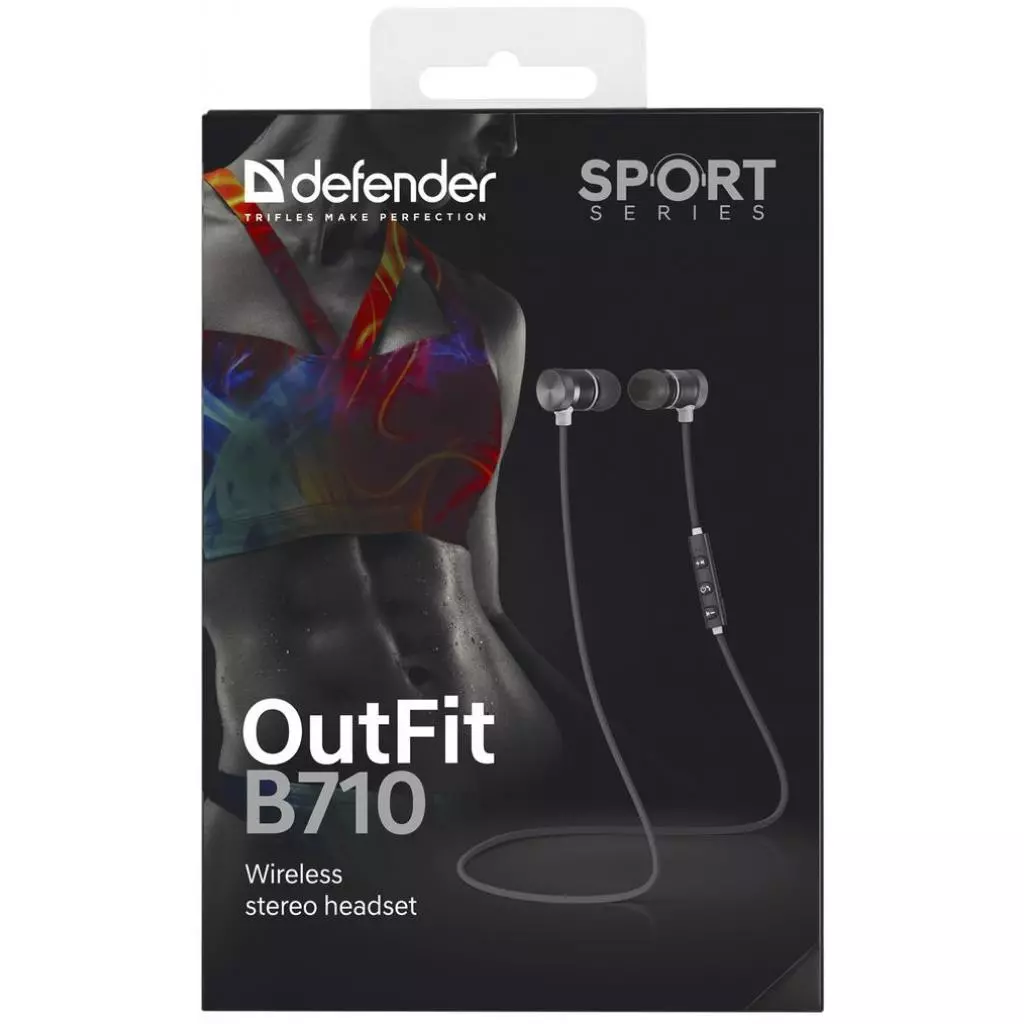 Наушники Defender OutFit B710 Black-White (63710) - 10 Наушники Defender OutFit B710 Black-White (63710) - 10