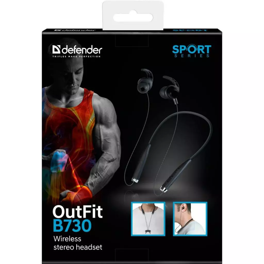 Наушники Defender OutFit B730 Black (63730) - 10 Наушники Defender OutFit B730 Black (63730) - 10