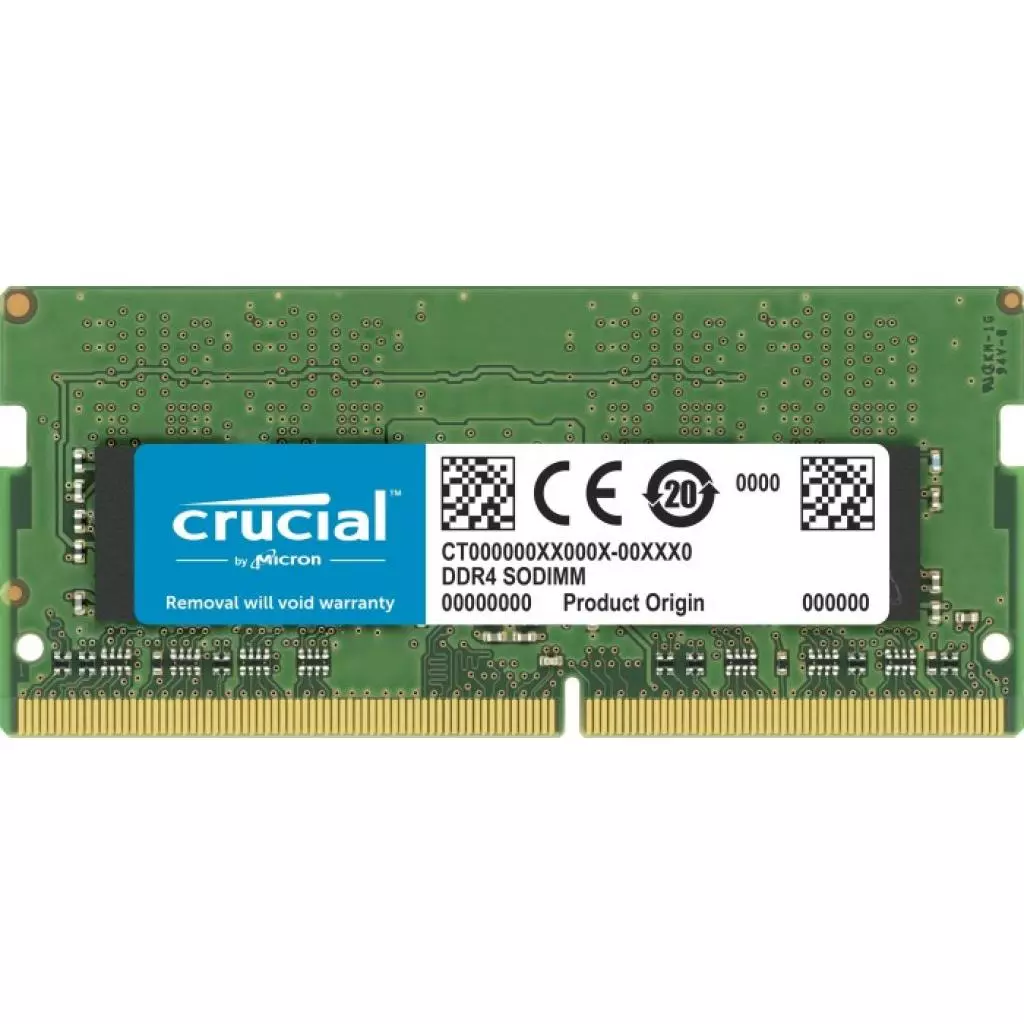 Модуль памяти для ноутбука SoDIMM DDR4 8GB 3200 MHz Micron (CT8G4SFRA32A)