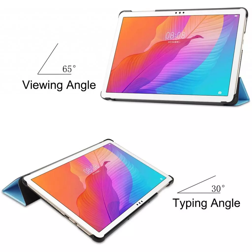 Чехол для планшета BeCover Smart Case Huawei MatePad T10 Blue (705925) - 4 Чехол для планшета BeCover Smart Case Huawei MatePad T10 Blue (705925) - 4