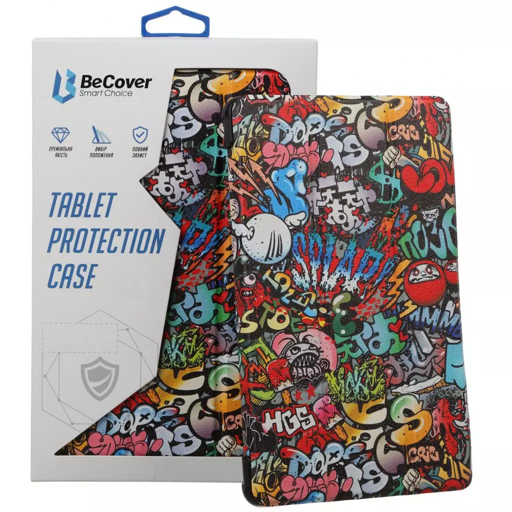 Чехол для планшета BeCover Smart Case Huawei MatePad T10 Graffiti (705930)