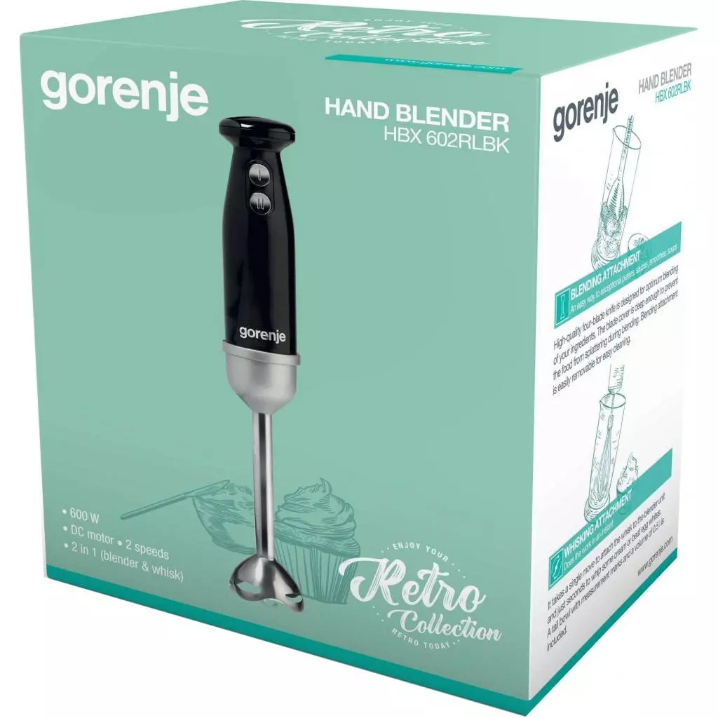 Блендер Gorenje HBX602RLBK - 4 Блендер Gorenje HBX602RLBK - 4