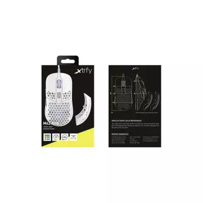 Мышка Xtrfy M42 RGB White (XG-M42-RGB-WHITE) - 11