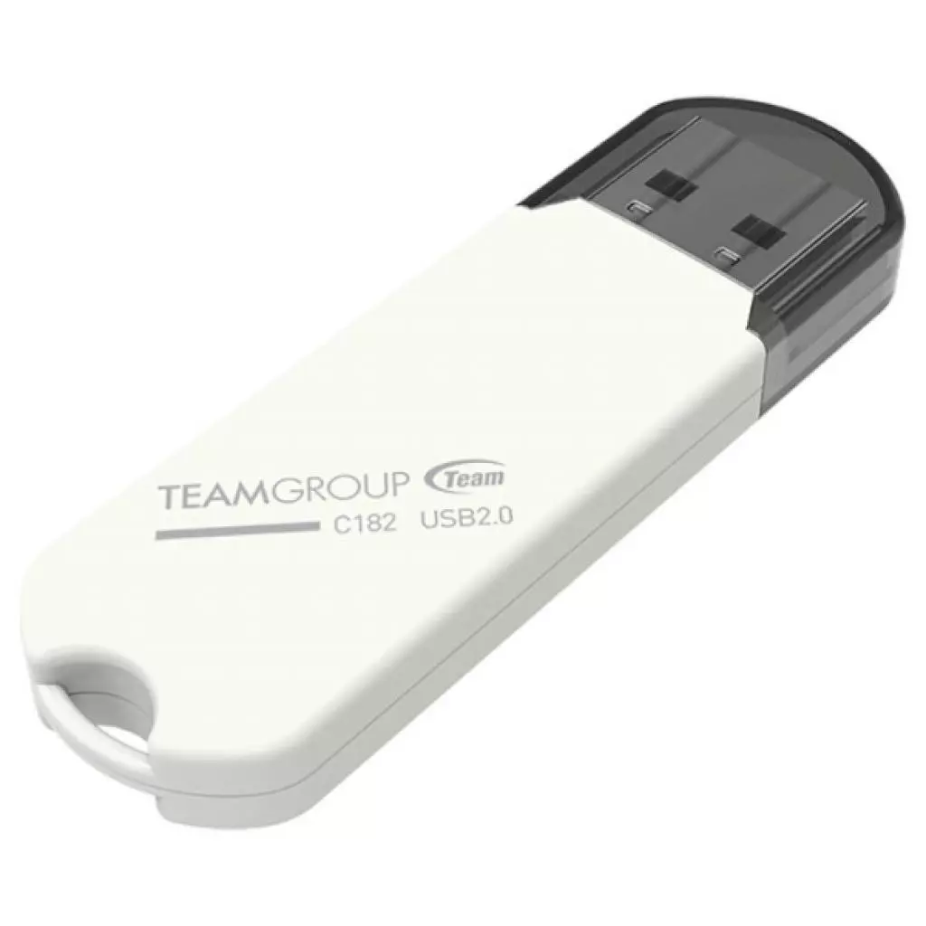 USB флеш накопитель Team 16GB C182 White USB 2.0 (TC18216GW01) - 1 USB флеш накопитель Team 16GB C182 White USB 2.0 (TC18216GW01) - 1