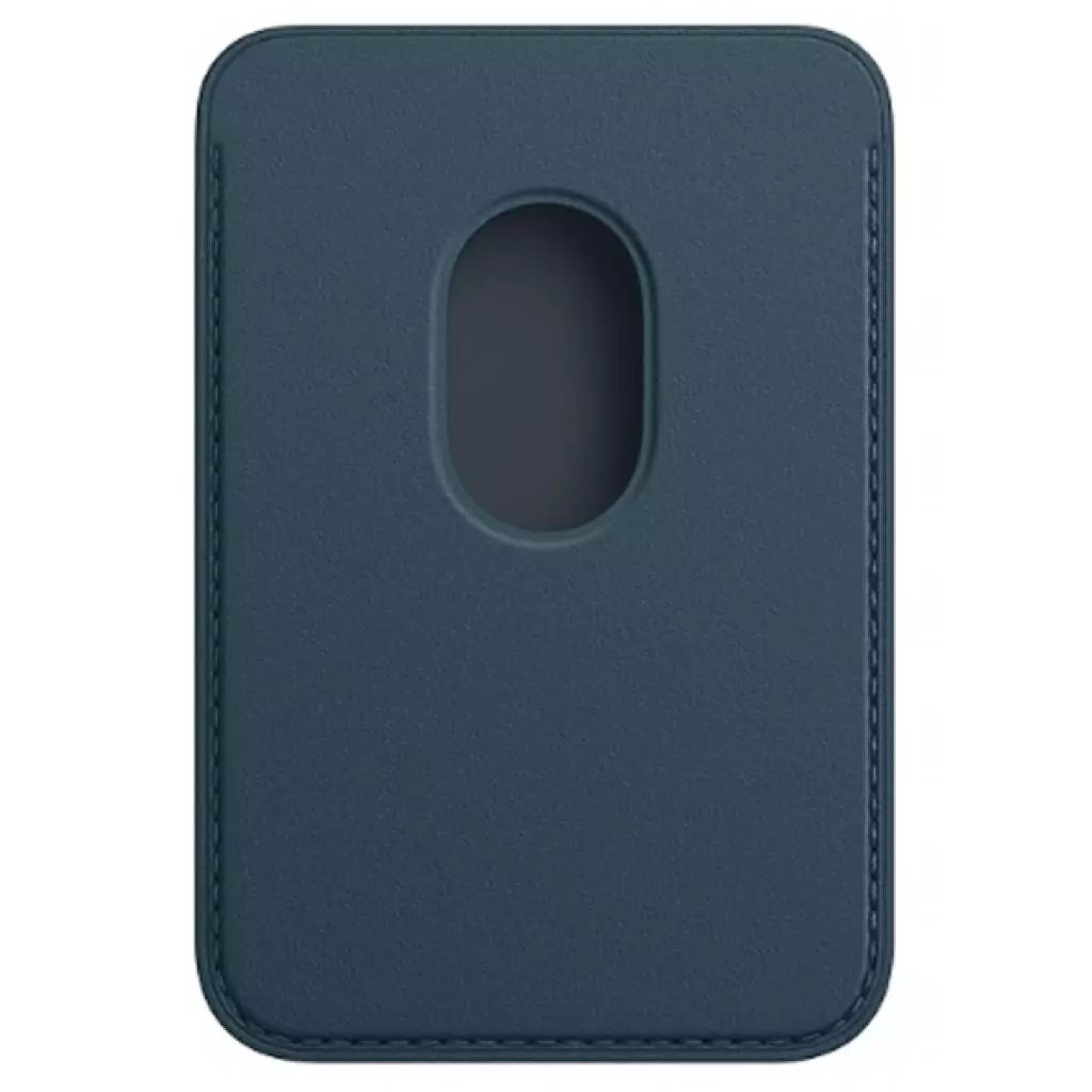 Чехол для моб. телефона Apple iPhone Leather Wallet with MagSafe - Baltic Blue (MHLQ3ZE/A) - 1