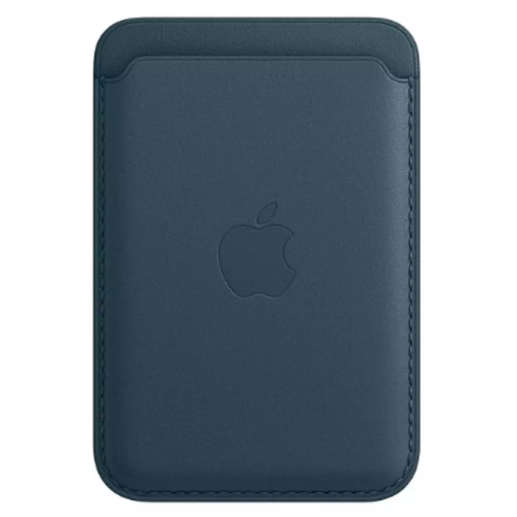 Чехол для моб. телефона Apple iPhone Leather Wallet with MagSafe - Baltic Blue (MHLQ3ZE/A)