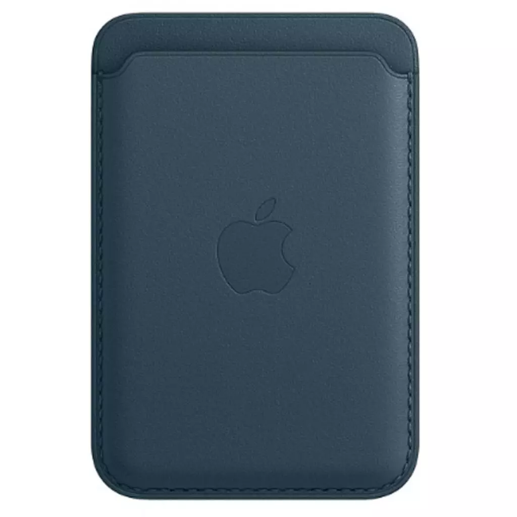 Чехол для моб. телефона Apple iPhone Leather Wallet with MagSafe - Baltic Blue (MHLQ3ZM/A)