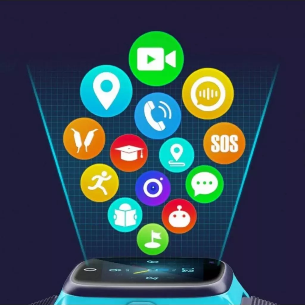 Смарт-часы Extradigital 4G WTC05 blue Kids smart watch-phone, GPS (ESW2305) - 9 Смарт-часы Extradigital 4G WTC05 blue Kids smart watch-phone, GPS (ESW2305) - 9