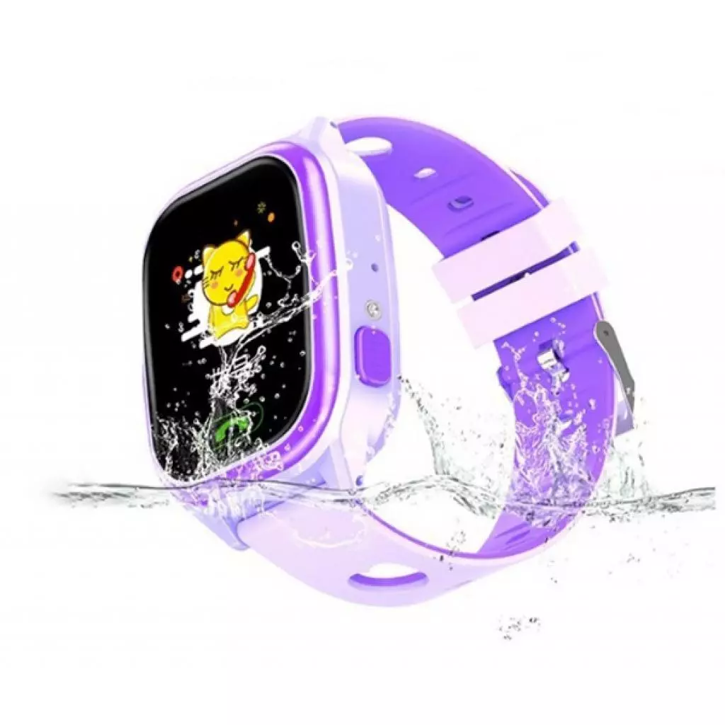 Смарт-часы Extradigital WTC01 Purple Kids smart watch-phone (ESW2301) - 5 Смарт-часы Extradigital WTC01 Purple Kids smart watch-phone (ESW2301) - 5