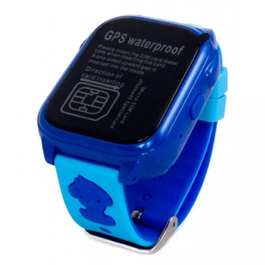 Смарт-часы Extradigital M06 Blue Kids smart watch-phone, GPS (ESW2304) - 3