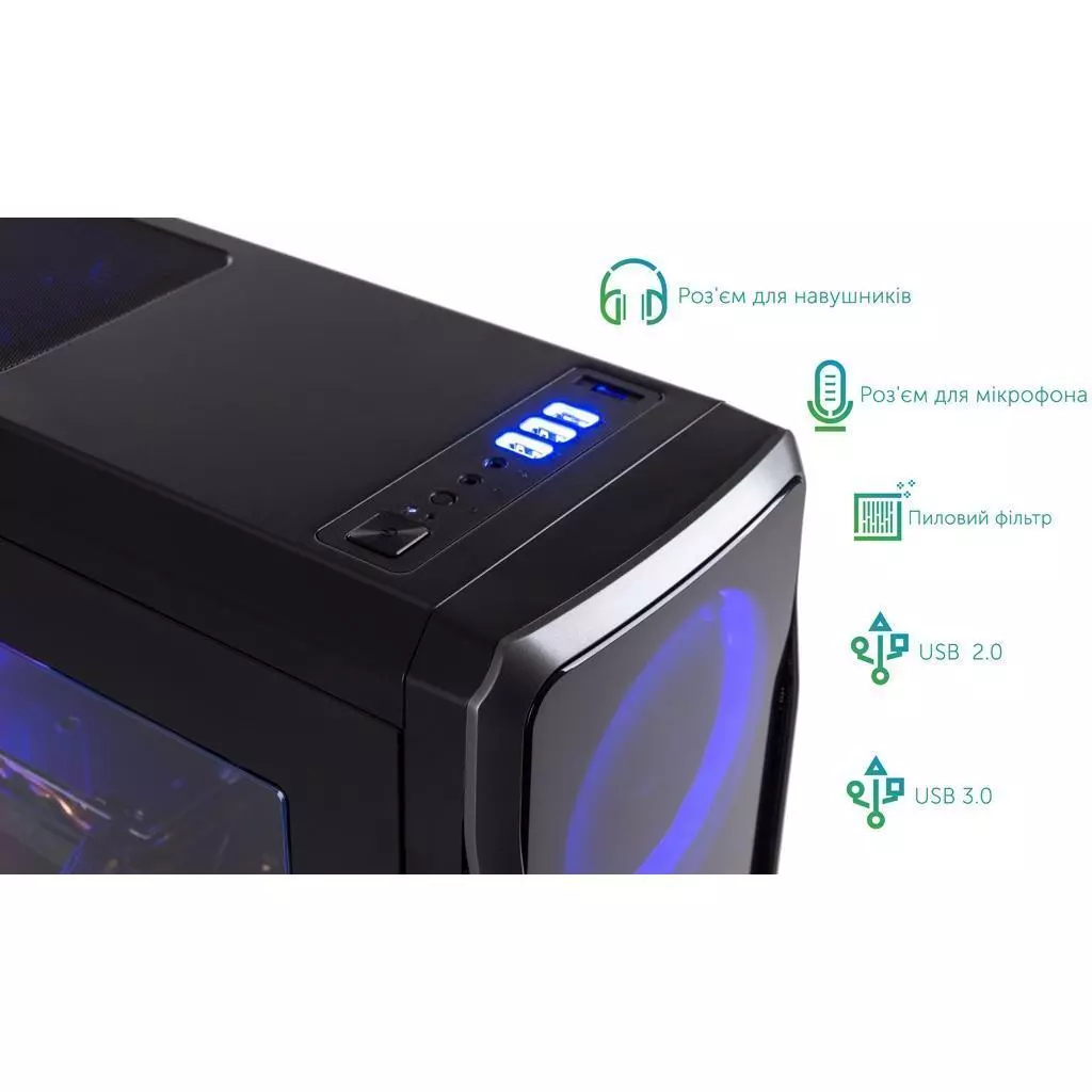 Компьютер Vinga Wolverine A4419 (I3M16G1660S.A4419) - 5 Компьютер Vinga Wolverine A4419 (I3M16G1660S.A4419) - 5