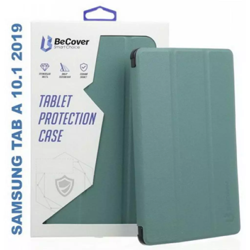 Чехол для планшета BeCover Smart Case Samsung Galaxy Tab A 10.1 (2019) T510/T515 Dark G (705287) - 3