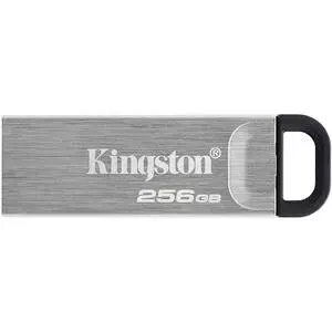 USB флеш накопитель Kingston 256GB DT Kyson Silver/Black USB 3.2 (DTKN/256GB)